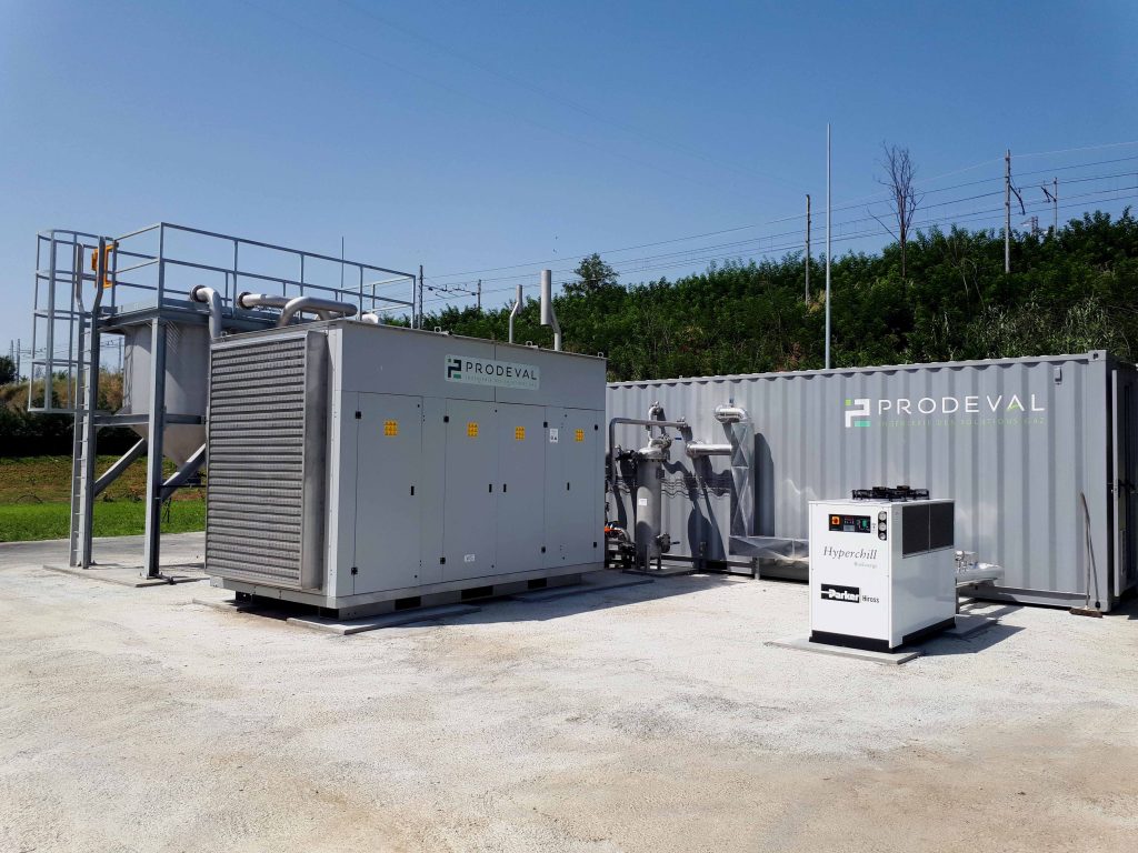 Biogas compressor UVG250 Italy