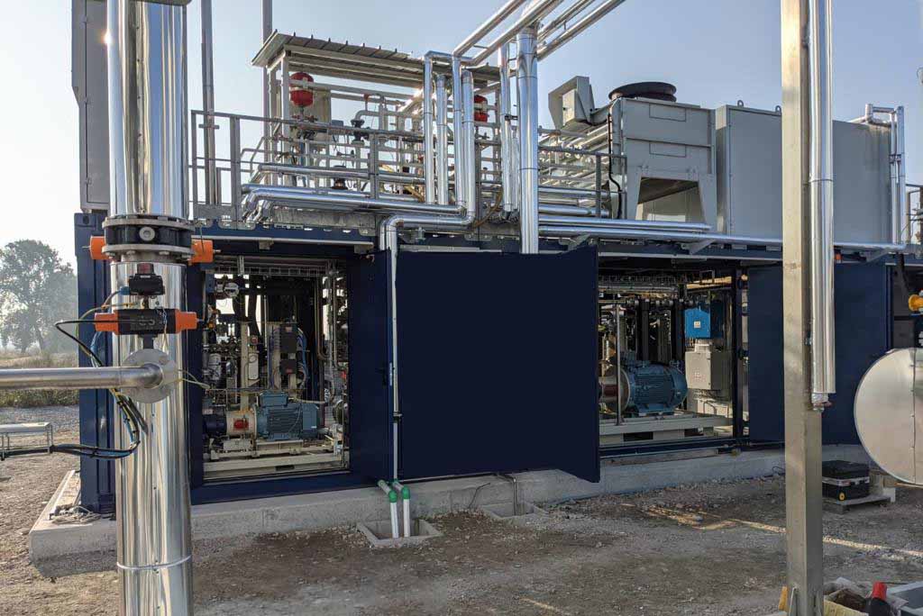 Biogas compressors UVG110/BVG30 Italy 