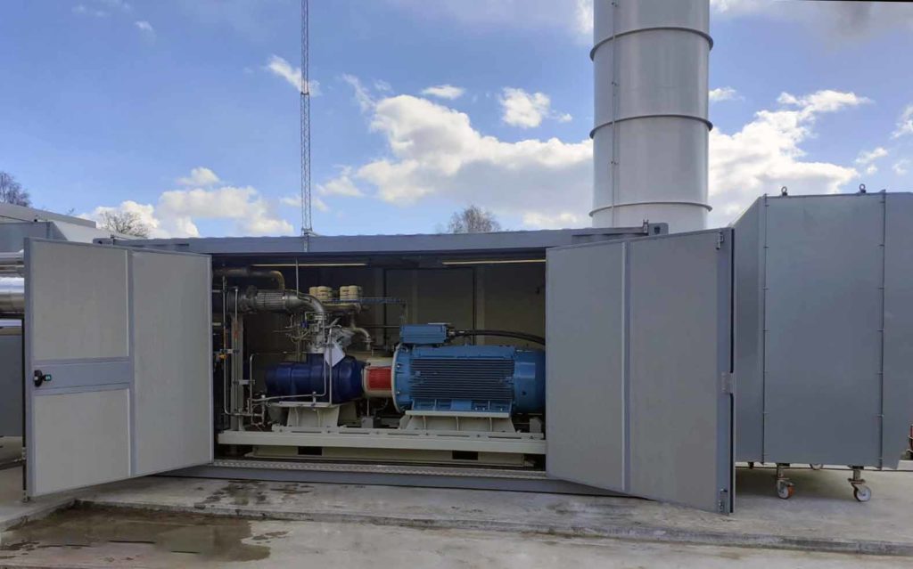 Biogas compressor UVG400 Sweden