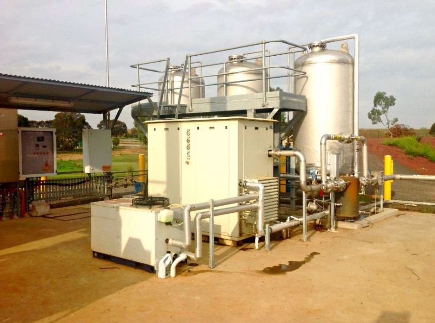 Biogas compressor BVG37 Spain