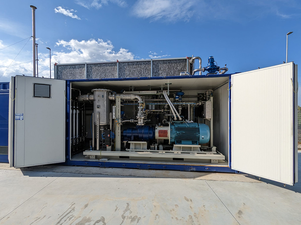 Biogas compressor UVG315 Italy